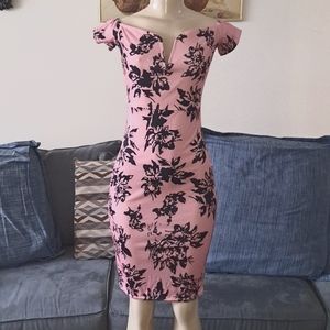 V Front Design Dress